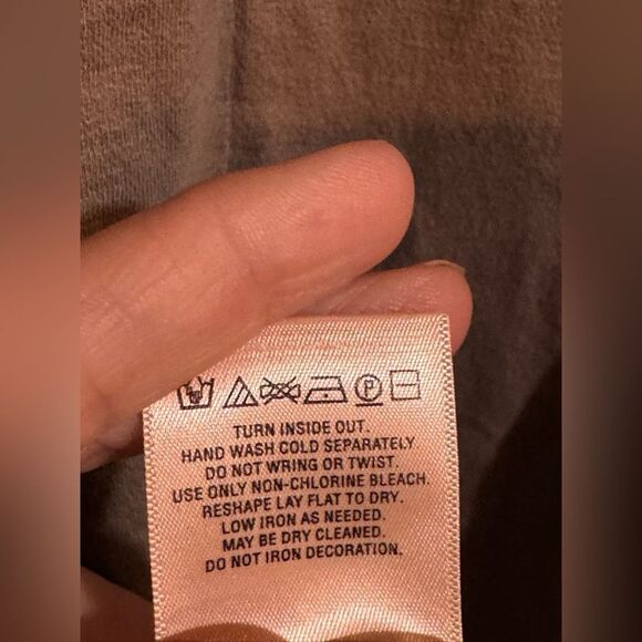 Anthropologie Vanessa Virginia Feather-Cloaked Top Olive Shirt size M/L - Picture 3 of 12